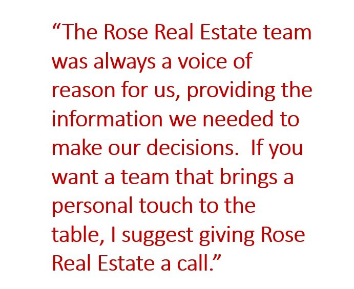 Rose Real Estate referral